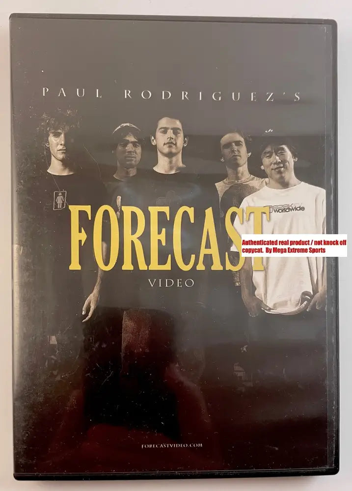 “Forecast” By Paul Rodriguez DVD Skateboarding Video (Used)