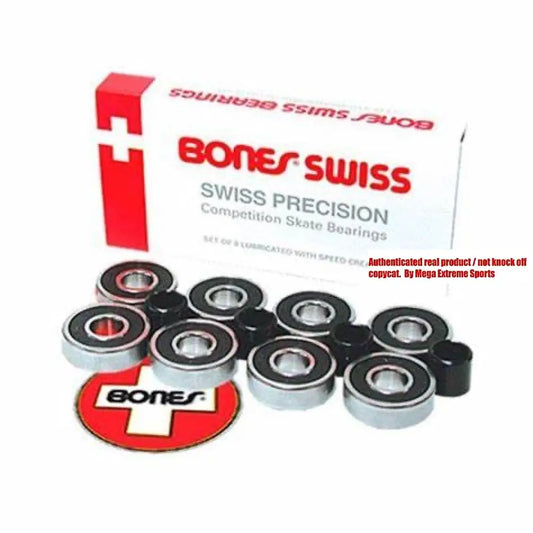 Bones Swiss Bearings (Set of 8 Bearings)