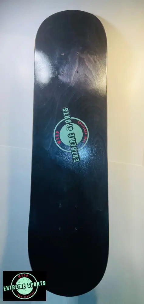 Mega Extreme Sports 8.25” Skateboard Deck Logo blue or black