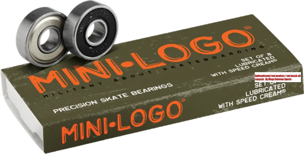 mini-logo bearings (Set of 8 Bearings Pack)