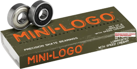 mini-logo bearings (Set of 8 Bearings Pack)